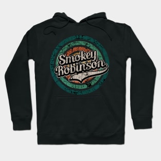 Smokey Robinson // Retro Circle Crack Vintage Hoodie